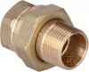 Śrubunek Twist prosty krótki 3/4 o-ring mosiądz 9024040